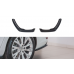 Накладки сплиттеры боковые на задний бампер на Skoda Superb III рестайл
